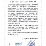 COMUNICADO CD-DIR-RRHH-UAP – S.B.S N° 31/2024-2025