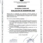 COMUNICADO CD-DIR.RRHH. N° 38/2024-2025