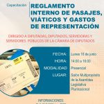 CAPACITACIÓN – REGLAMENTO INTERNO DE PASAJES, VIÁTICOS Y GASTOS DE REPRESENTACIÓN