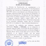 COMUNICADO OF.MA. DP-N° 04/2025