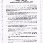 COMUNICADO OF.MA. N° 31/2024-2025