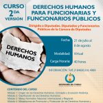 CURSO – DERECHOS HUMANOS PARA FUNCIONARIAS Y FUNCIONARIOS PÚBLICOS