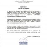 COMUNICADO DIF.INF. 001/2025-2026