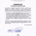 COMUNICADO OFMA/DAF/N° 009/2025-2026
