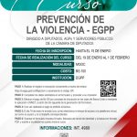 CURSO PREVENCIÓN DE LA VIOLENCIA – EGPP