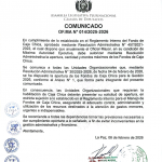 COMUNICADO OF.MA. N° 014/2025-2026