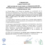 COMUNICADО OFMA N°16/2025-2026