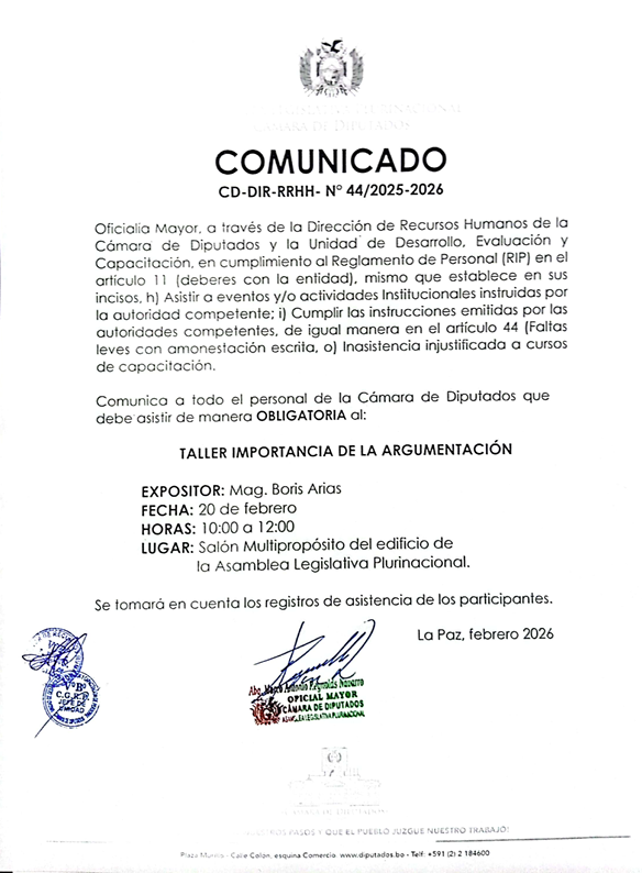 COMUNICADОCD-DIR-RRHH- N° 44/2025-2026