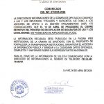 COMUNICADO DIF. INF. 07/2025-2026