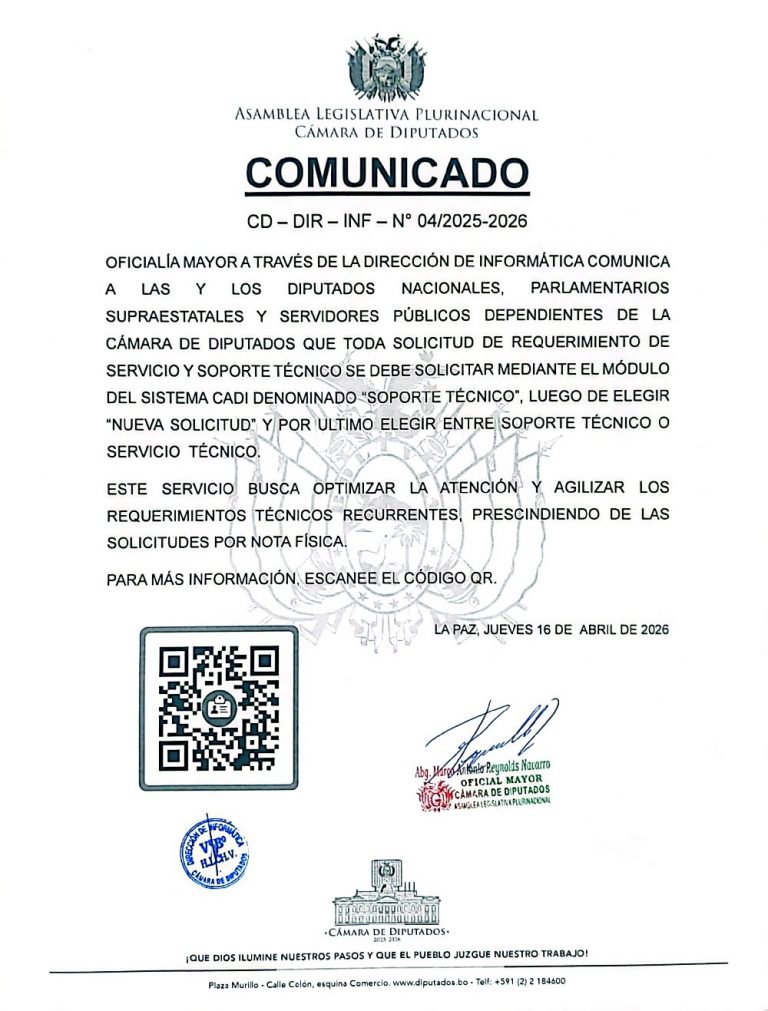 CD-DIR-INF-N° 04/2025-2026