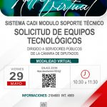 TALLER VIRTUAL SISTEMA CADI MODULO SOPORTE TÉCNIO (Solicitud de Equipos Tecnológicos)