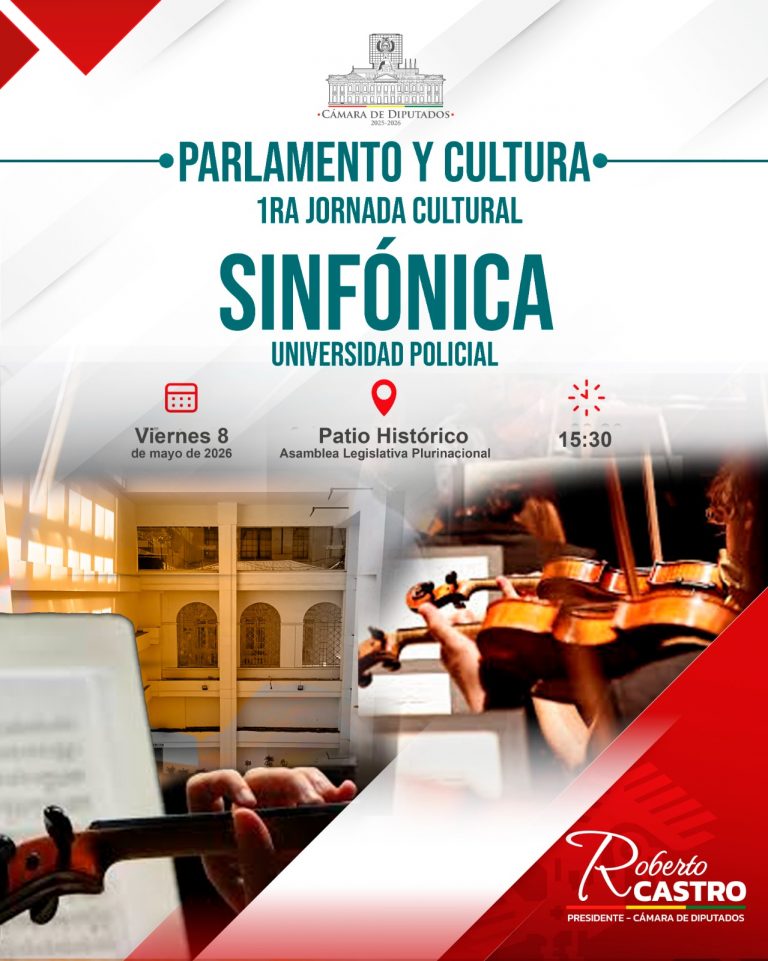PARLAMENTO Y CULTURA 1RA JORNADA CULTURAL SINFÓNICA UNIVERSIDAD POLICIAL