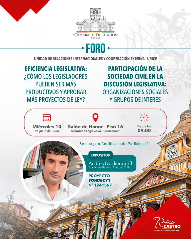 FORO URICE EFICIENCIA LEGISLATIVA