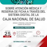 TALLER SOBRE ATENCIÓN MÉDICA CAJA NACIONAL DE SALUD