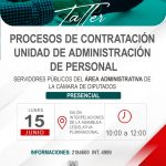 TALLER DE CONTRATACIÓN UNIDAD DE ADMINISTRACIÓN DE PERSONAL
