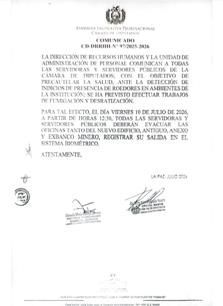 COMUNICADO CD-DRRHH-N°97/2025-2026