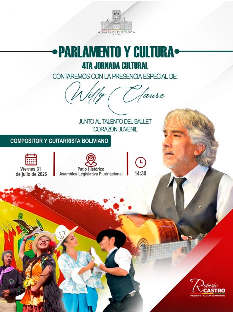PARLAMENTO Y CULTURA 4TA JORNADA CULTURAL